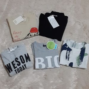 Bundle of baby shirts 18-24 months